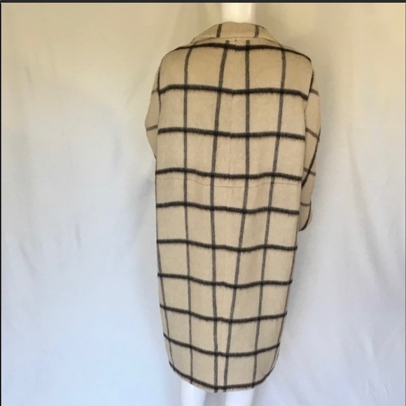 COPY - Pearl by Lela Rose NYC Window Pane coat Size small - Picture 3 of 4